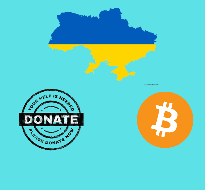 Bitcoin donations pour into Ukraine, surpasses $50 million